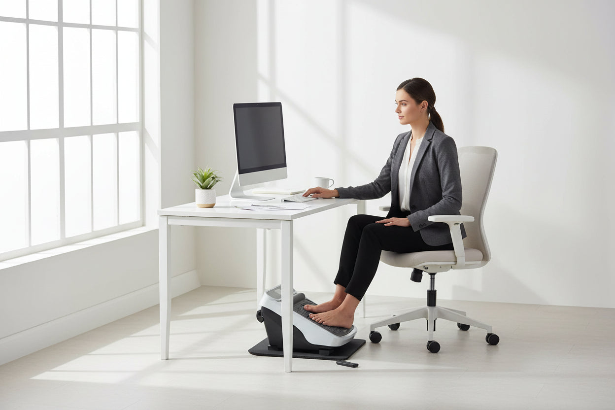 Desk Reset Revive Motion Foot Massager included in the Workday Recovery Bundle