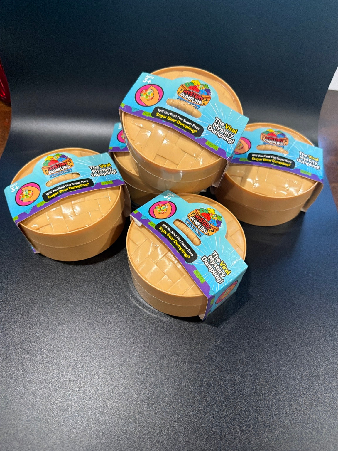 Stack of Viral Mystery Dumpling Sugar Bear Edition mystery toys