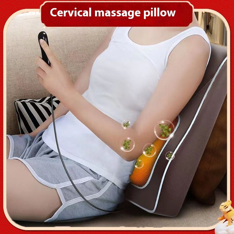 Desk Reset™ Heated Massage Lumbar Support Cushion