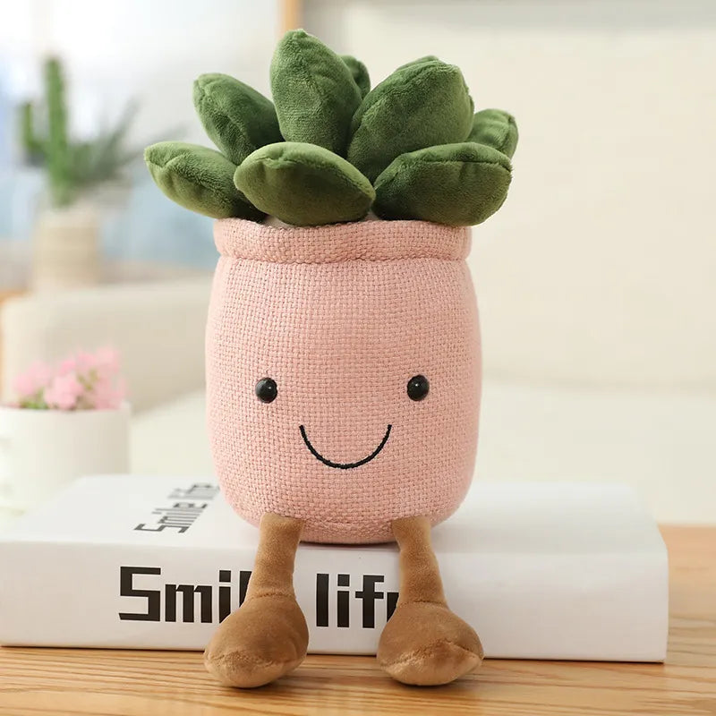 Sunny Tulip™ Smiling Plush Plant – multiple options