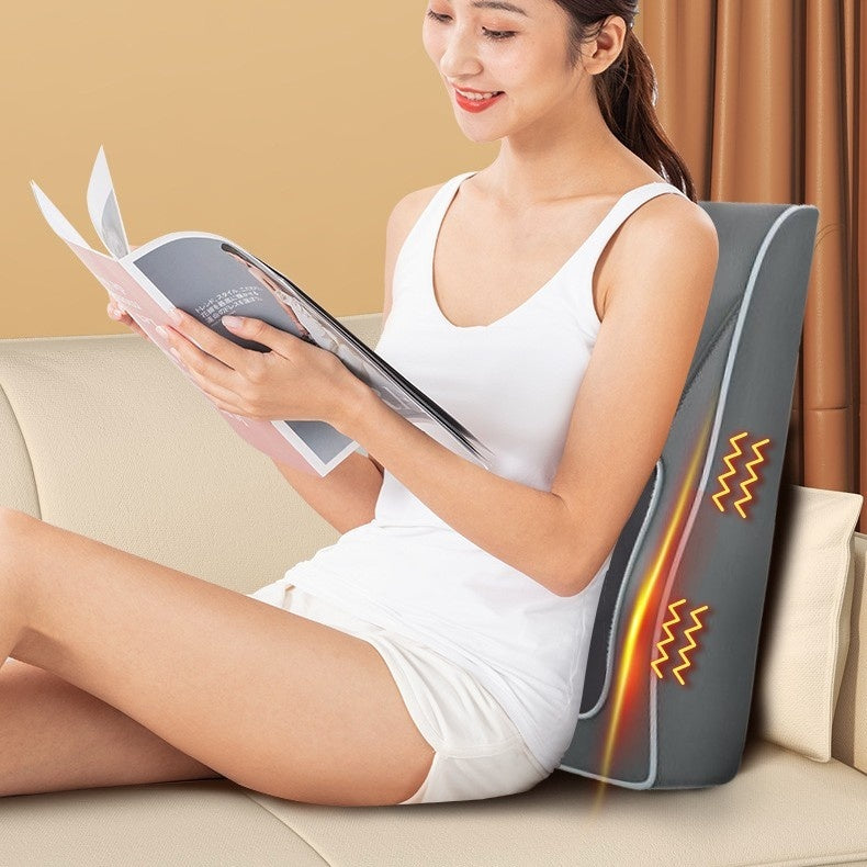 Desk Reset™ Heated Massage Lumbar Support Cushion