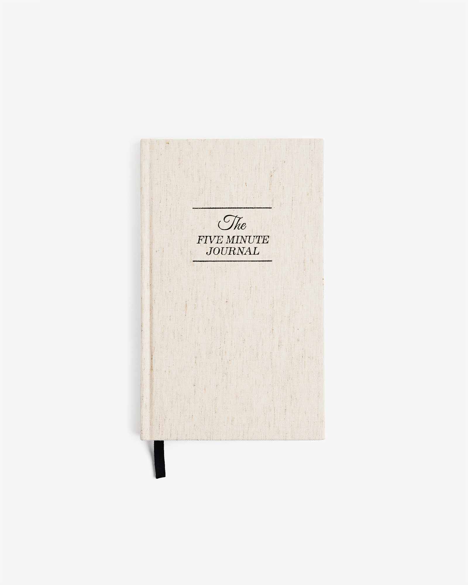The Five Minute Journal Original Linen Gratitude Journal For Daily Positivity