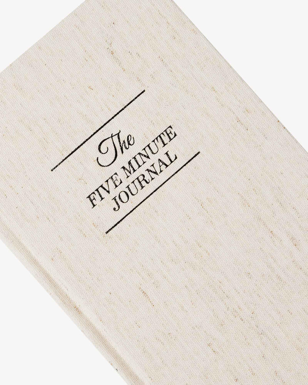 The Five Minute Journal Original Linen Gratitude Journal For Daily Positivity