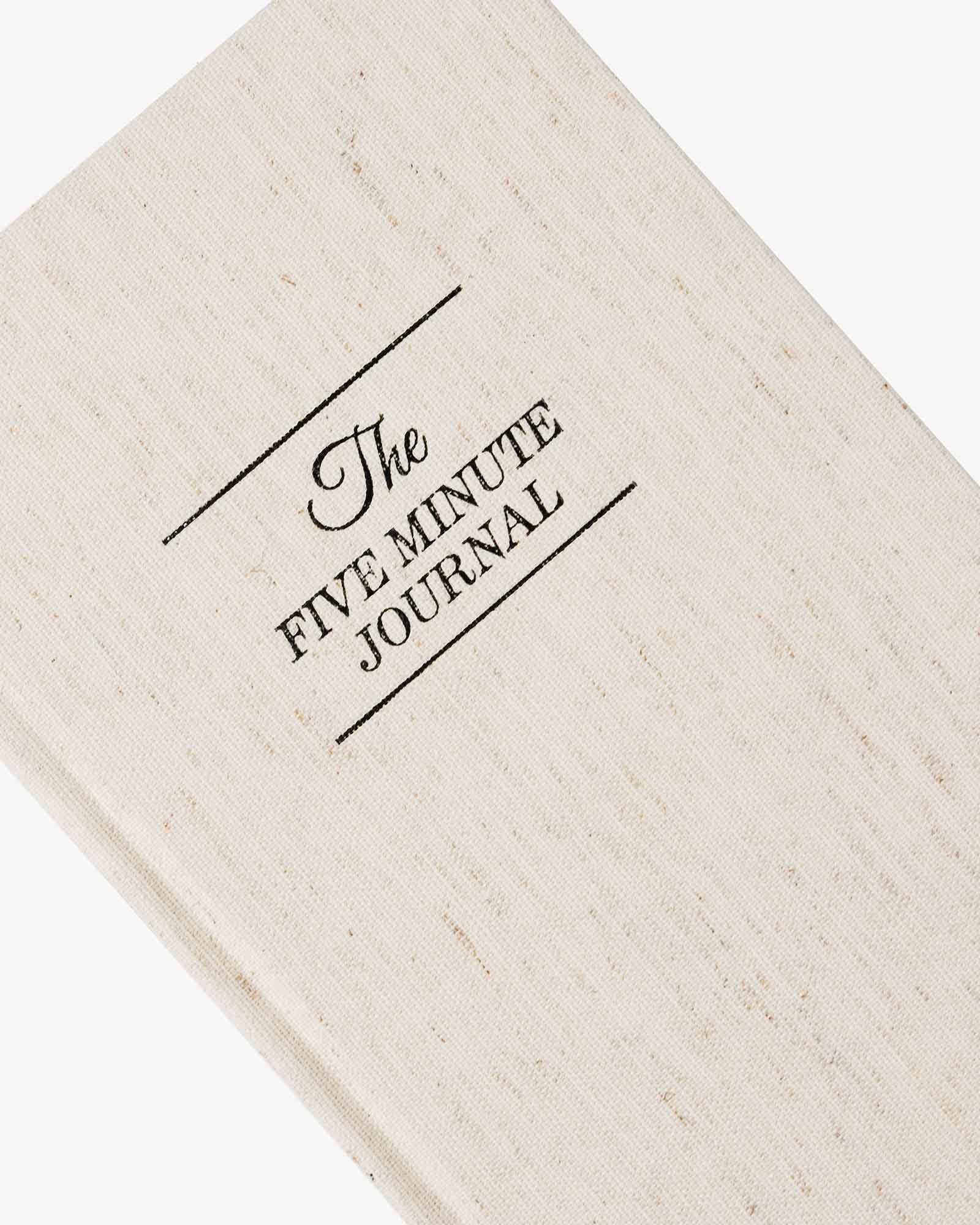 The Five Minute Journal Original Linen Gratitude Journal For Daily Positivity