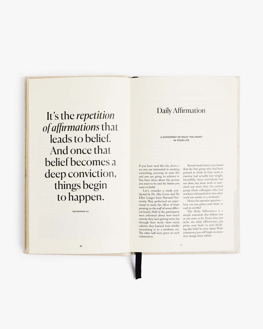 The Five Minute Journal Original Linen Gratitude Journal For Daily Positivity