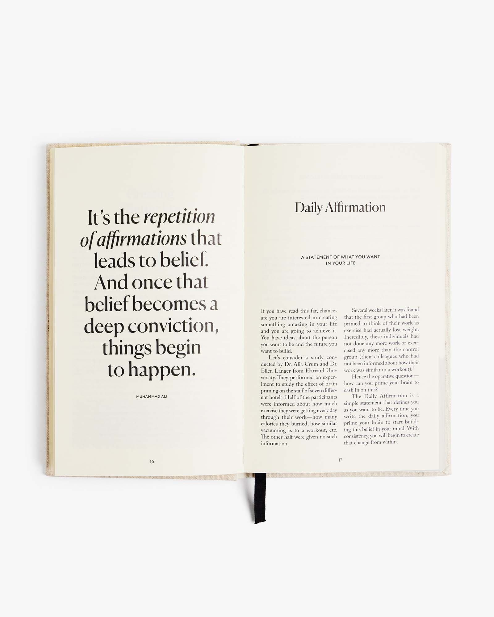 The Five Minute Journal Original Linen Gratitude Journal For Daily Positivity