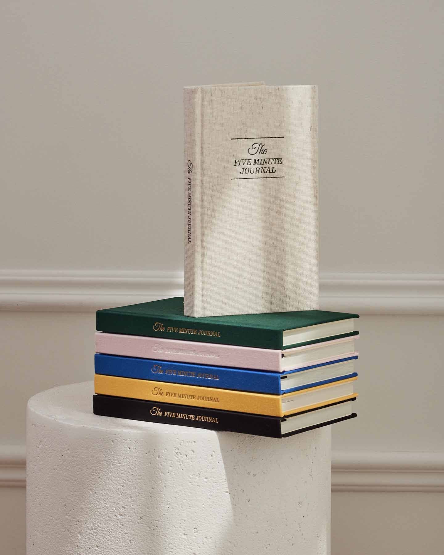 The Five Minute Journal Original Linen Gratitude Journal For Daily Positivity