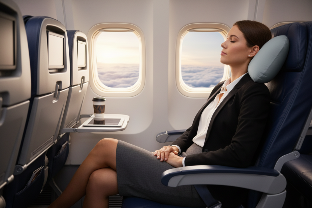 Travel Reset Memory Foam Pillow™