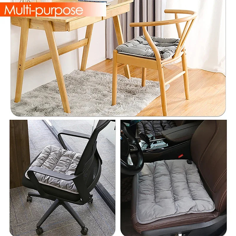 USB 5V Electric Heating Cushion 3-Speed Adjustable Thermostat Heating Pad Office Car Seat Body Winter Warmer Pet Heated Cushion