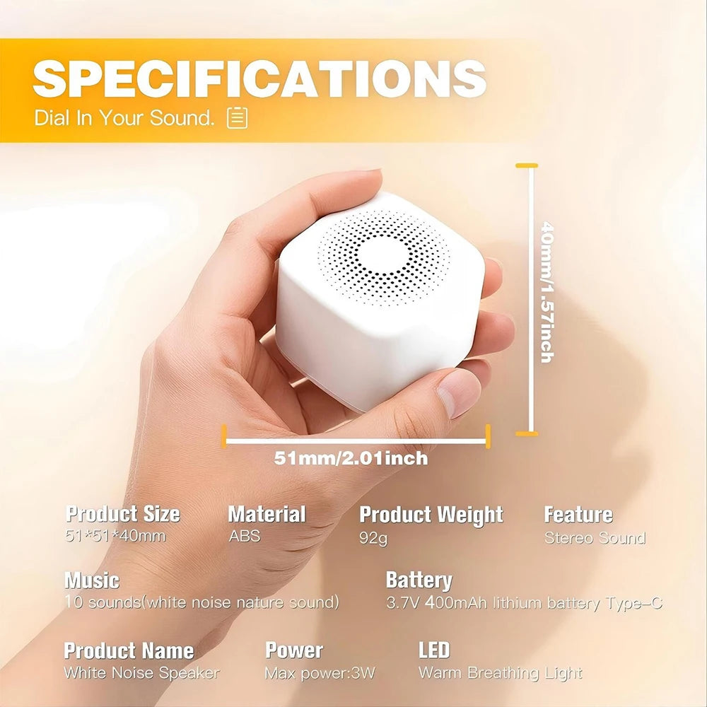SleepSync™ White Noise Machine
