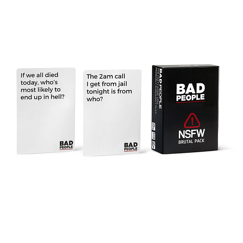 BAD PEOPLE Card Game - Base & Expansion Edition