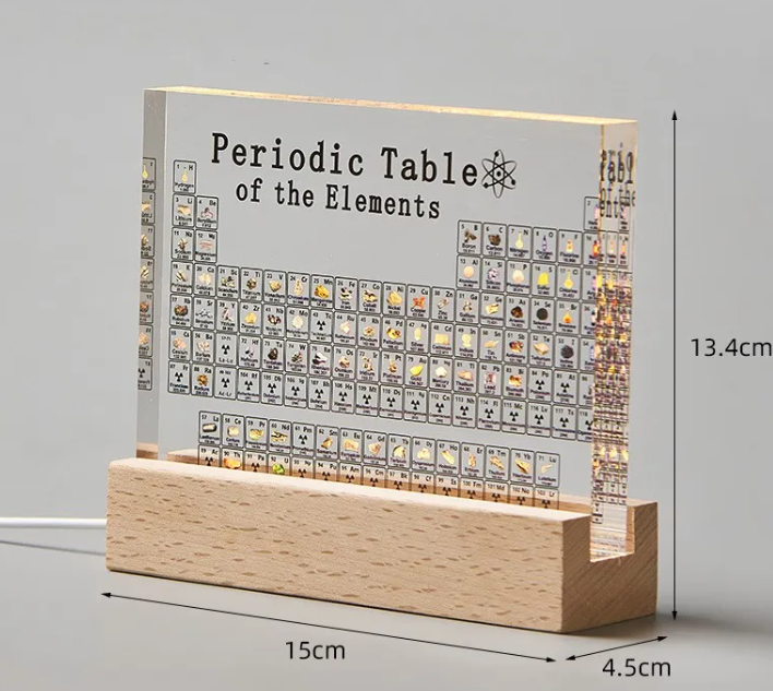GlowLab™ Light-Up Periodic Table – Interactive Science Display