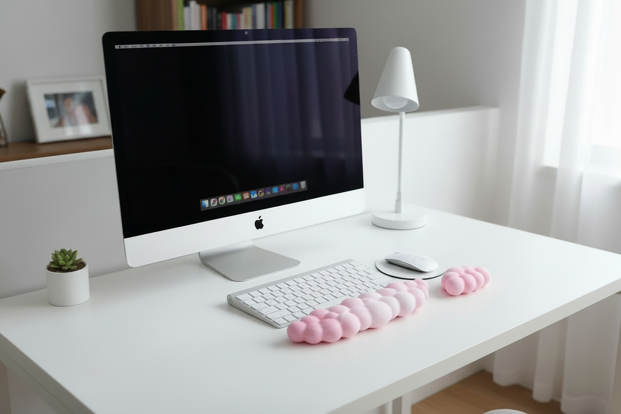 Desk Reset "Like a Cloud" Ergonomic Wrist Rest Set