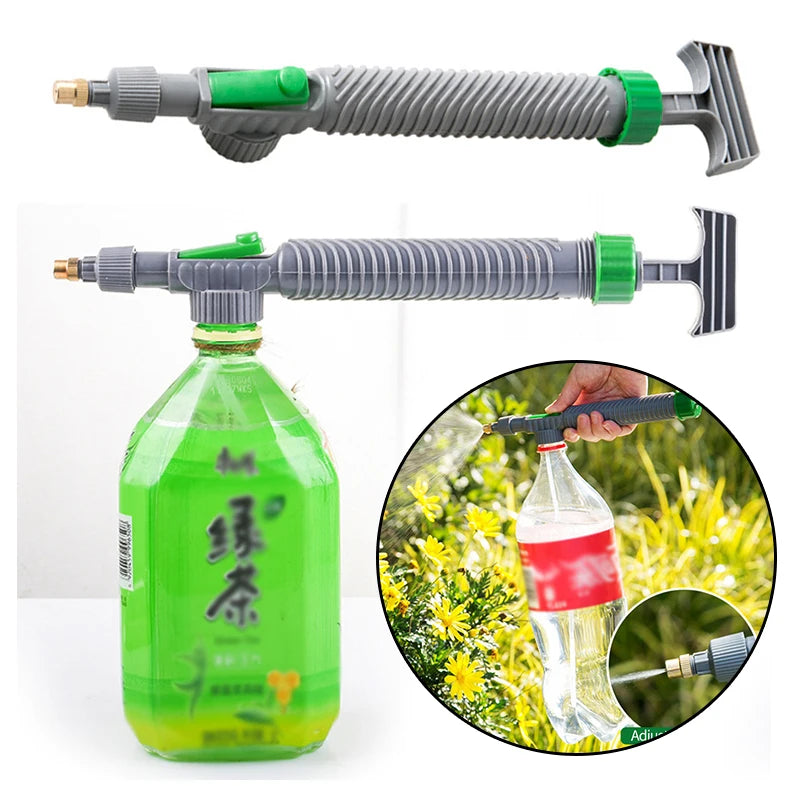 High Pressure Manual Sprayer With Adjustable Spray Head For Garden And Car