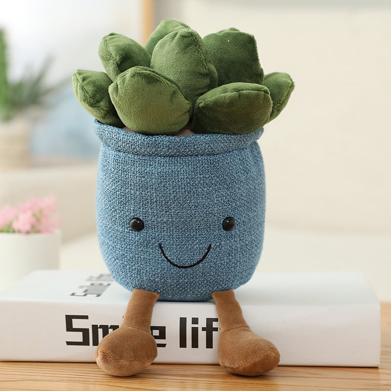 Sunny Tulip™ Smiling Plush Plant – multiple options