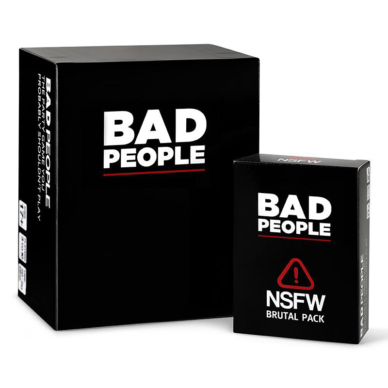 BAD PEOPLE Card Game - Base & Expansion Edition