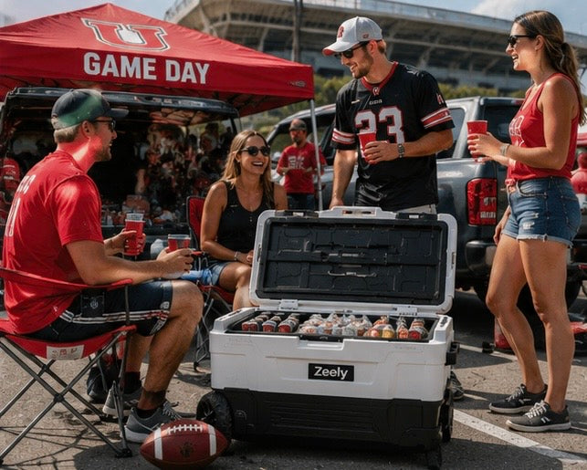 Sideline Reset™ Rolling Fridge & Freezer | 37L Tournament Travel Cooler
