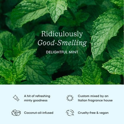 Cocofloss Refillable Woven Expanding Dental Floss Delightful Mint 33 Yard