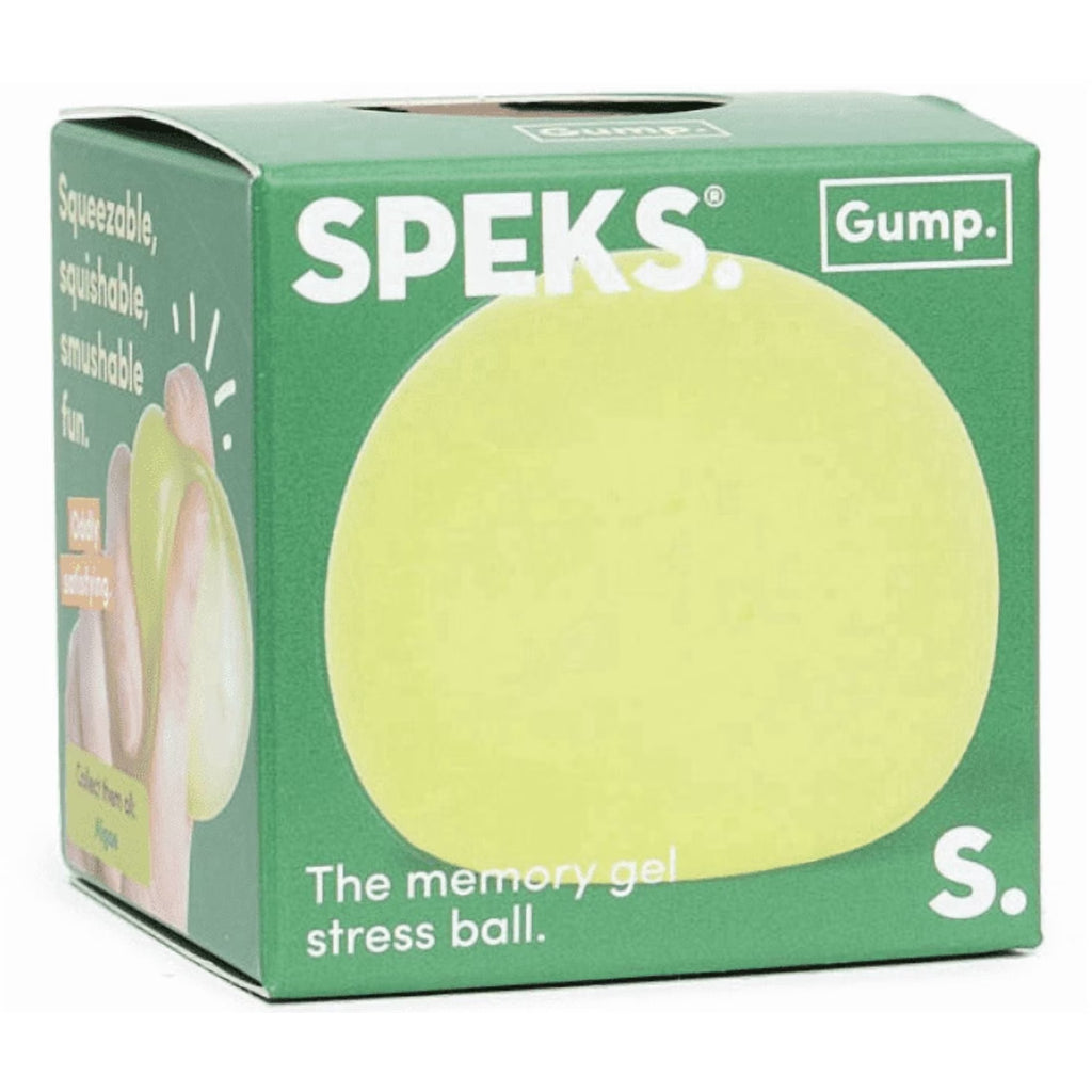 Speks Gump Jumbo Memory Gel Stress Ball For Sensory Focus And Fidget Reset