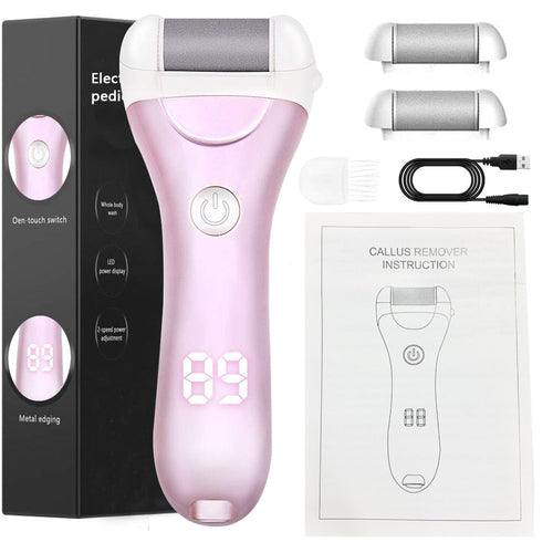 Rechargeable Cordless Electric Foot File For Heels Pedicure Tools