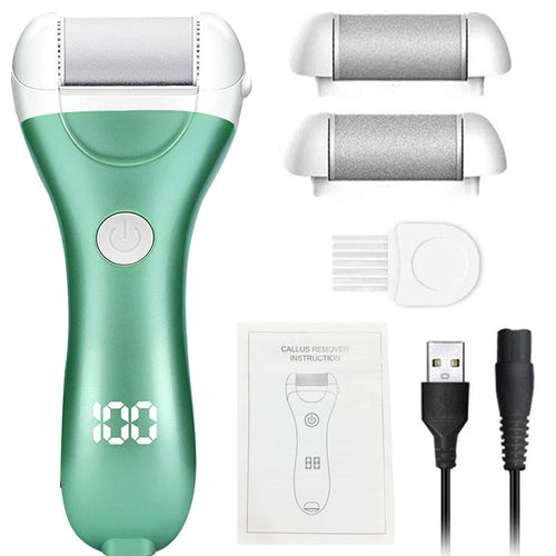 Rechargeable Cordless Electric Foot File For Heels Pedicure Tools