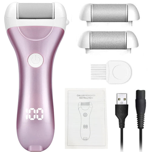 Rechargeable Cordless Electric Foot File For Heels Pedicure Tools