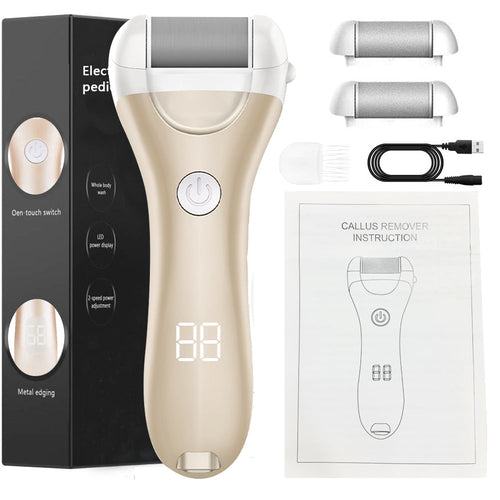 Rechargeable Cordless Electric Foot File For Heels Pedicure Tools