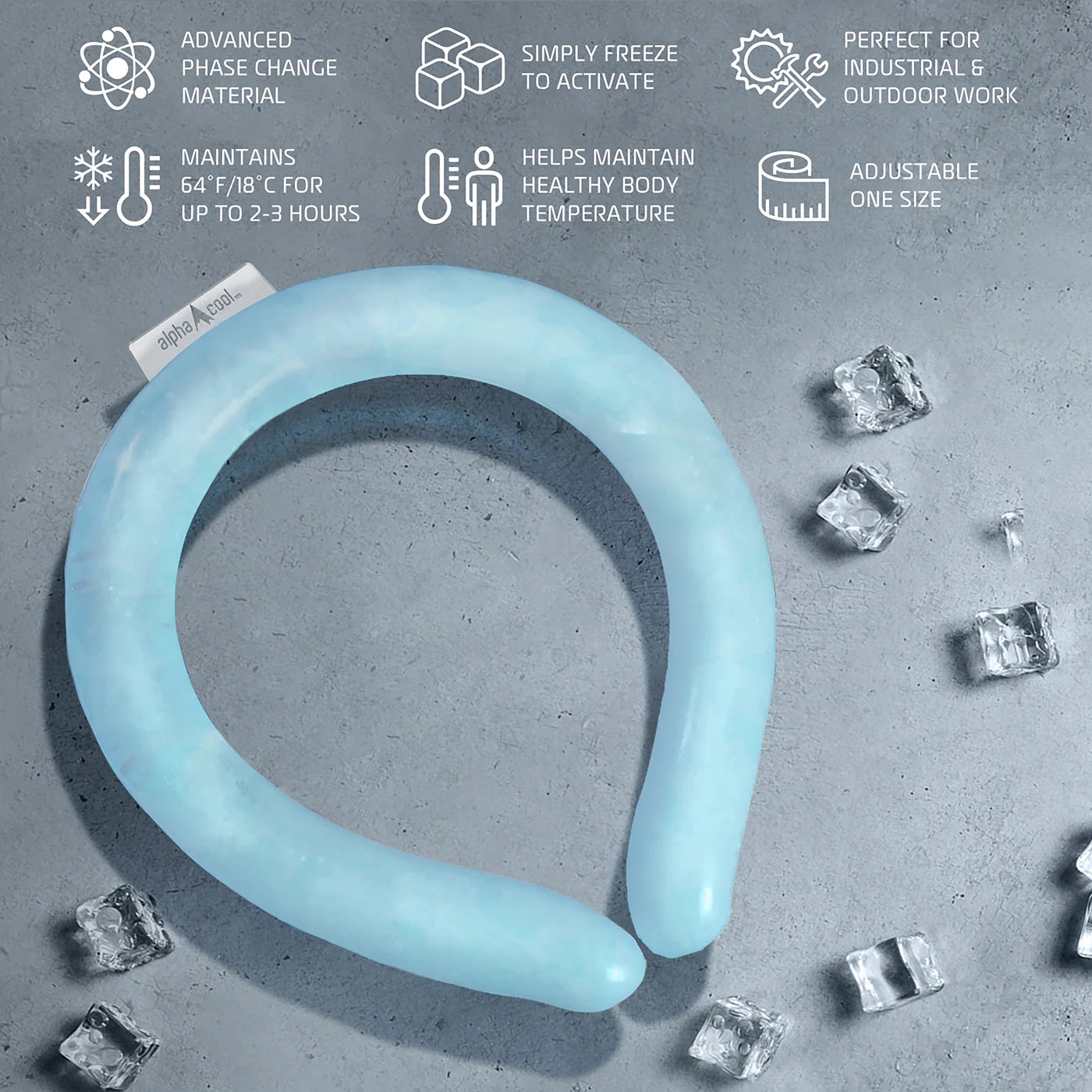 Stay Cool Neck Cooling Tubes For Game Days Travel Summer Heat