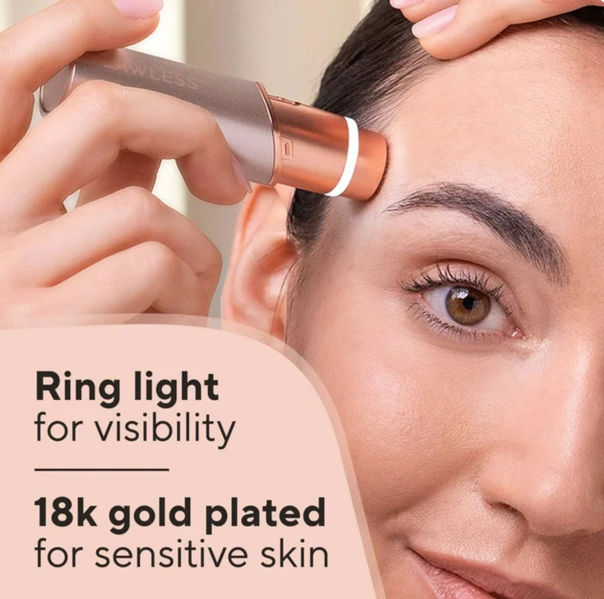 Desk Reset Glow™ Precision Facial Hair Remover