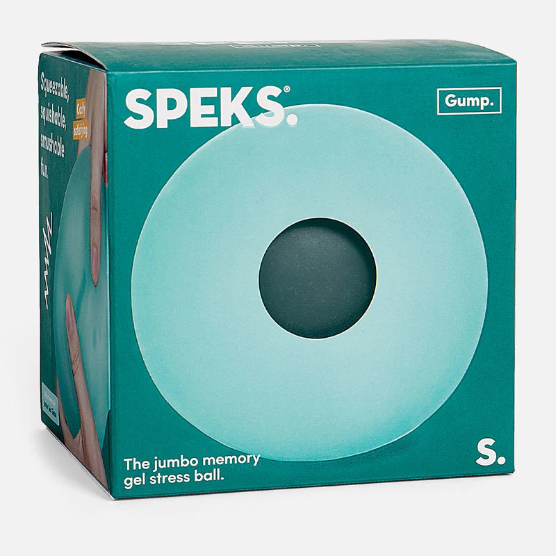 Speks Gump Jumbo Memory Gel Stress Ball For Sensory Focus And Fidget Reset