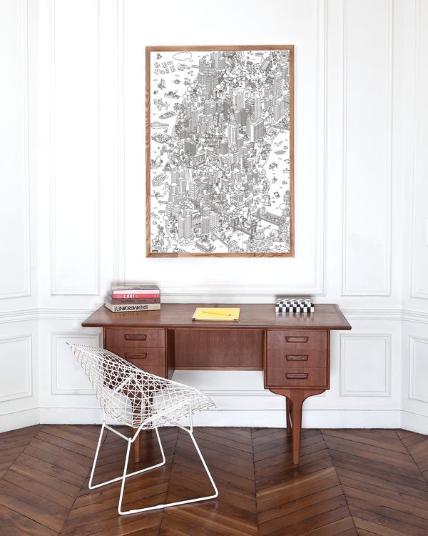 New York City Coloring Poster Giant for Kids and Family Fun