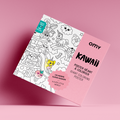 Kawaii Giant Coloring Poster For Wall Decor And Fun