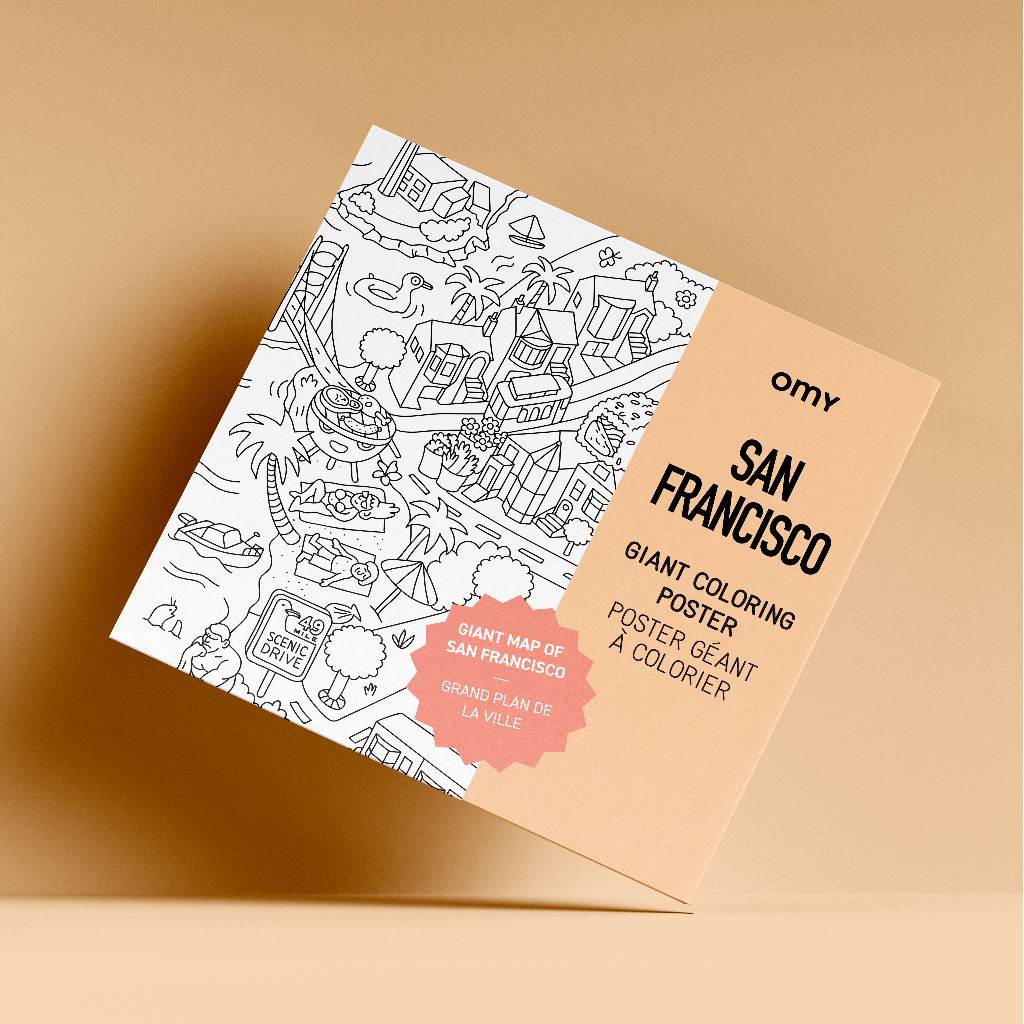 San Francisco Giant Poster For Coloring And Wall Art
