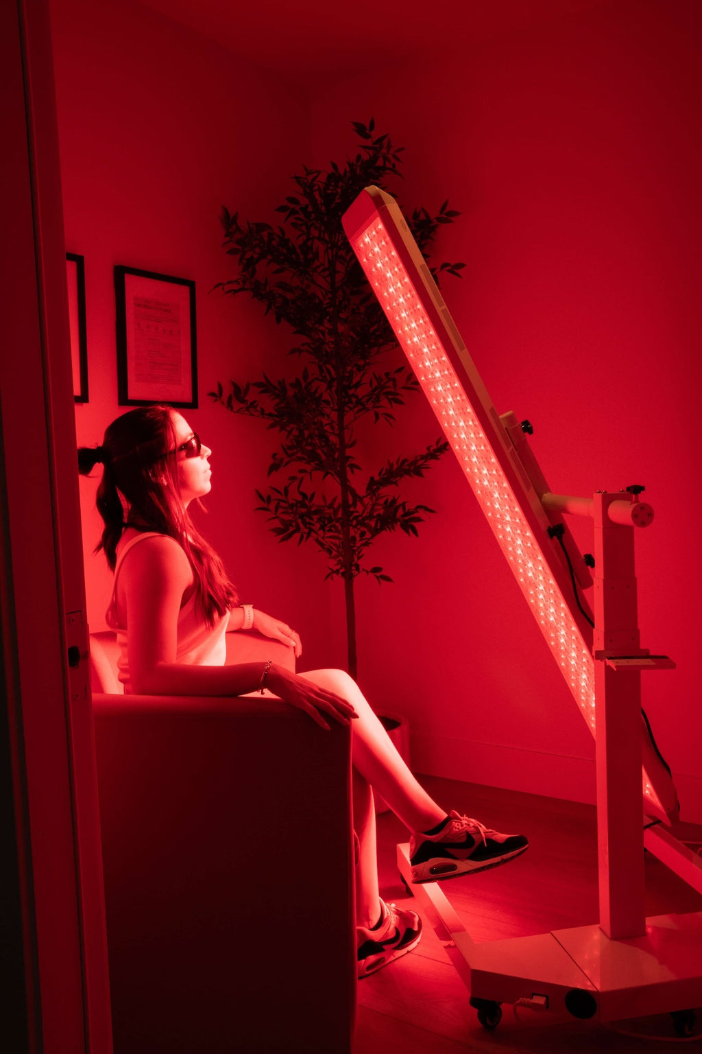 Panorama Light Therapy Panel With Red Near Infrared And Blue Light For Full Body