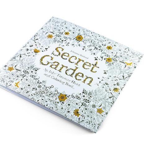 Desk Reset™ Secret Garden Adult Coloring Book