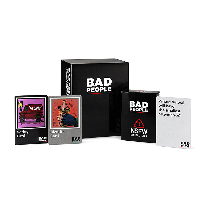 BAD PEOPLE Card Game - Base & Expansion Edition