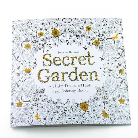 Desk Reset™ Secret Garden Adult Coloring Book