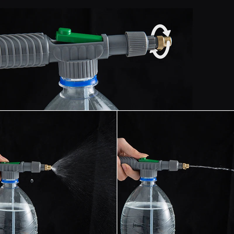 High Pressure Manual Sprayer With Adjustable Spray Head For Garden And Car