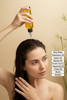 Reset Rituals Hair Repair Oil bottle for dry ends and shine