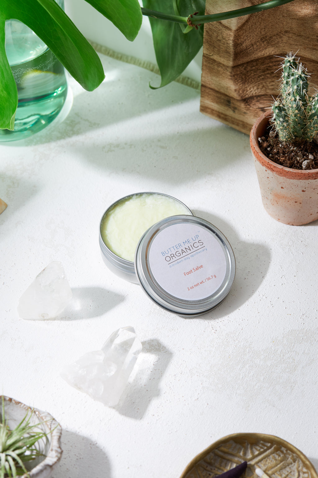 Hydrating Foot Salve For Cracked Heels And Dry Feet