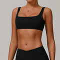 Sideline Sculpt Square Neck Sports Bra for Supportive Flattering Fit