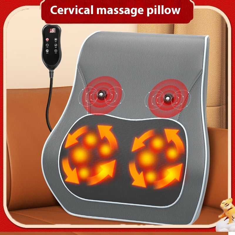 Desk Reset™ Heated Massage Lumbar Support Cushion