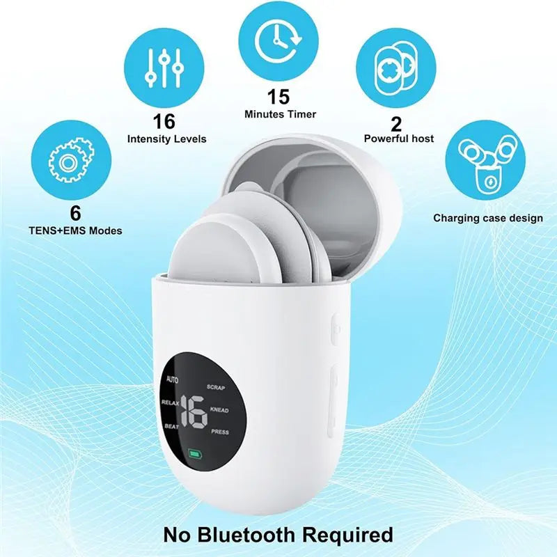 Wireless TENS Unit Muscle Stimulator for Back Pain and Shoulder Sciatica Relief