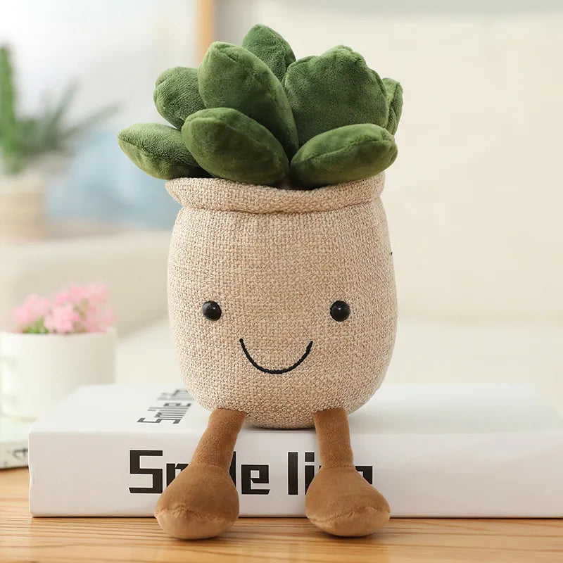 Sunny Tulip™ Smiling Plush Plant – multiple options