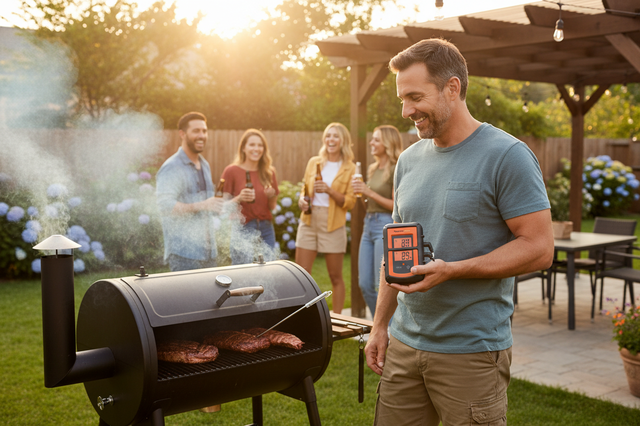 “You Smoke That?”™ Smart Grill Thermometer