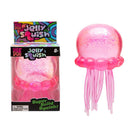 Large NeeDoh Jelly Squish jellyfish in pink