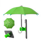 Pool Boy iPhone Umbrella in green with suction cup phone stand and mini shade umbrella