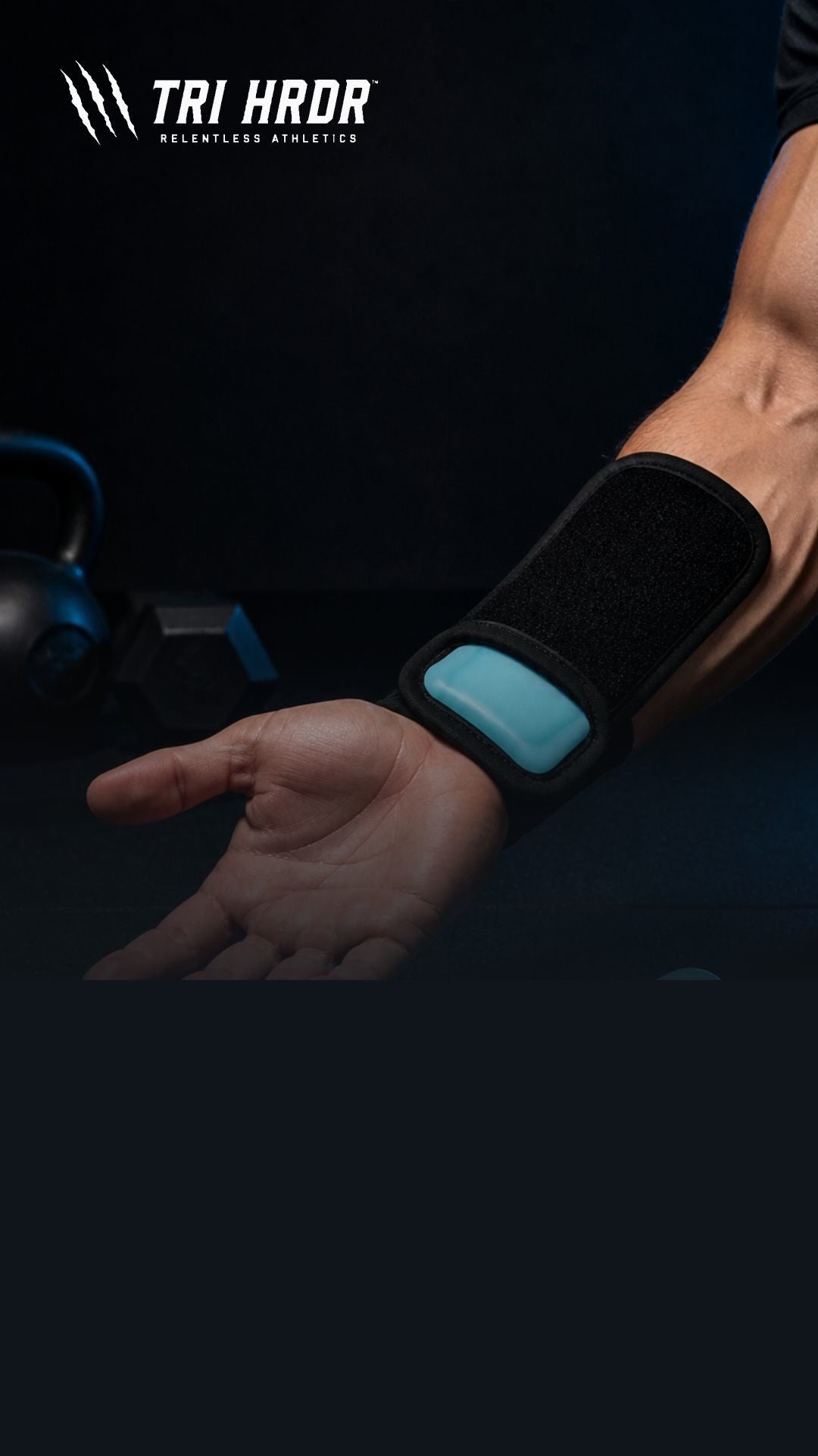 TRI HRDR hot cold gel wrap product video